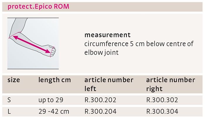 protect.Epico ROM elbow orthoses from medi